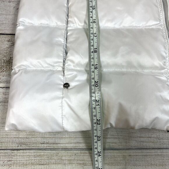 Ralph Lauren RLX Down Puffer Zip White Jacket Women’s Size S - Picture 13 of 13